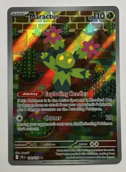 Maractus 160/159 Sv09: Journey Together Holo | Near Mint | NM | Pokemon - Image 1