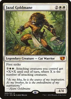 Jazal Goldmane - Commander 2014 | MTG Card - Image 1