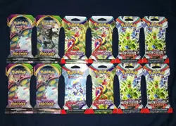 Pokemon Sleeved Booster Pack Lot Of 12 - Image 1
