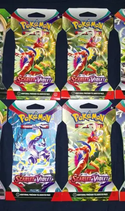 Pokemon Sleeved Booster Pack Lot Of 12 - Image 4
