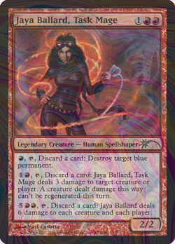 Foil Jaya Ballard, Task Mage - Time Spiral Promos | MTG Card - Image 1