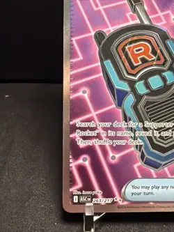 Team Rocket's Transceiver 263/217 Ultra Rare Ascended Heroes Pokemon TCG - Image 5