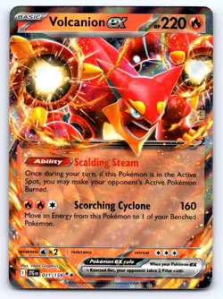 Volcanion ex 031/159 Double Rare Journey Together Pokemon Near Mint - Image 1