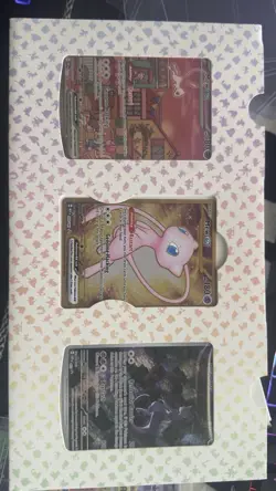 Pokemon TCG 151 UPC Promo Set (SEALED) Mew 053, Metal Mew 205, Mewtwo 052 - Image 1