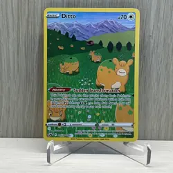 Pokemon Ditto GG22/GG70 Crown Zenith Galarian Gallery Ultra Rare Holo NM - Image 1
