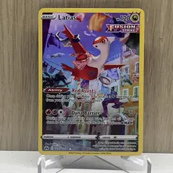 Pokemon SWSH Crown Zenith Latias Galarian Gallery Holo Rare #GG20/GG70 NM - Image 1