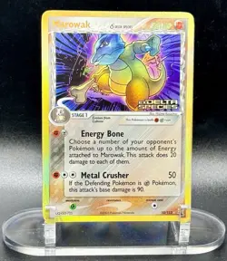 Marowak Delta Species 10/113 Stamped Pokemon EX Delta Species Reverse Holo LP/MP - Image 2