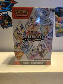 Prismatic Evolutions Booster Box X2 Factory Sealed Pokemon - Image 5