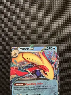 Pokemon TCG Milotic ex 042/191 Sv08: Surging Sparks Double Rare Near Mint - Image 3