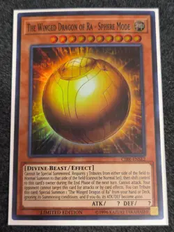 Yugioh The Winged Dragon of Ra - Sphere Mode CIBR-ENSE2 Super Rare VLP - Image 1