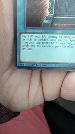 MZMU-EN023 Illusion Gate Secret Rare 1st Edition YuGiOh NM - Image 3