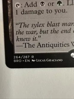 MTG Llanowar Wastes - The Brothers' War (BRO) #264 Magic the Gathering - Image 2