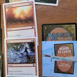 Commander Magic Deck MTG Cards = ALL 100 ***Black & Red COLORS Protection*** - Image 5