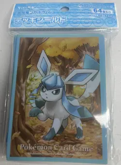 Pokemon Center Japan Glaceon Card Sleeves 64 Count U.S. Seller - Image 1