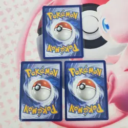 Charmander 038 + Squirtle 039 + Bulbasaur 037 - First Partner Pokemon Cards L391 - Image 2