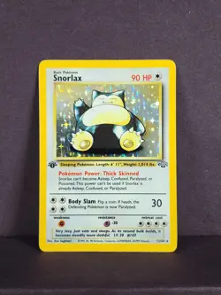 *RARE* - 1st Edition Snorlax 11/64 Jungle 1999 Holo WOTC Pokemon Card TCG - MP - Image 2
