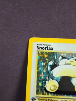 *RARE* - 1st Edition Snorlax 11/64 Jungle 1999 Holo WOTC Pokemon Card TCG - MP - Image 3