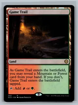 Magic MTG Starter Commander Decks Game Trail #302 TCG CCG - Image 1