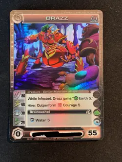 Drazz - Super Rare - Chaotic Card - Beyond the Doors - Image 1