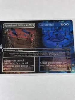 Restricted Office // Lecture Hall Borderless Duskmourn: House of Horror Foil - Image 1