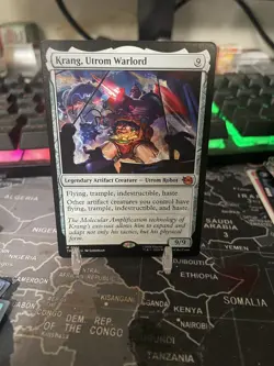 Krang, Utrom Warlord Teenage Mutant Ninja Turtles Regular MTG - Image 1