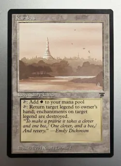 Magic The Gathering Karakas Legends Legendary Land - Image 1