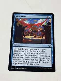 Flow State Uncommon | 49 NM | Secrets of Strixhaven | Magic MTG - Image 1