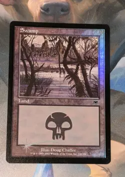 MTG *FOIL* Onslaught SWAMP #340 SP - Image 1