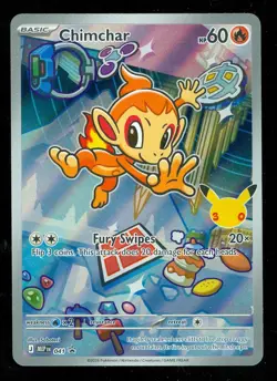 Pokemon CHIMCHAR MEP 041 Ascended Heroes - 1st Partner FULL ART PROMO - Card C - Image 1