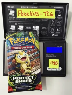 (HEAVY)🔥 22.58g Pokemon TCG Perfect Order Booster Pack Factory Sealed✅ - Image 1