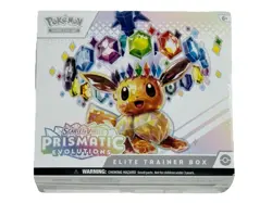 Pokemon TCG Scarlet & Violet Prismatic Evolutions Elite Trainer Box - Minor Tear - Image 1