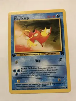 Pokemon TCG Magikarp Team Rocket 47/82 Regular 1st Edition Uncommon - Image 1