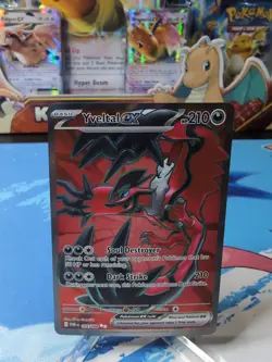 Pokemon TCG Yveltal Ex 105/088 Perfect Order Ultra Rare NM - Image 1