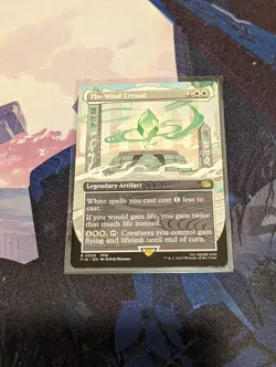 The Wind Crystal #0330 (Borderless) Unplayed NM MTG Final Fantasy - Image 1