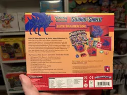 Pokemon Zacian Sword and Shield ETB Elite Trainer Box Factory Sealed - Image 3