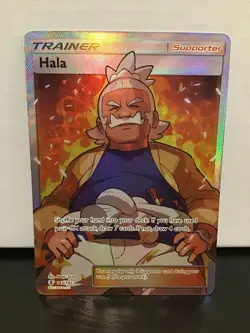 Hala Full Art 143/145 Pokemon Guardians Rising Holo Ultra Rare - Image 1