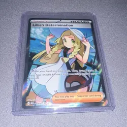 Pokemon TCG Lillie's Determination 091/063 Mega Brave Full Art Holo Japanese - Image 1