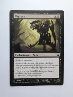 MTG Phyresis (MBS) Mirrodin Besieged Regular Common 49/155 - Image 1