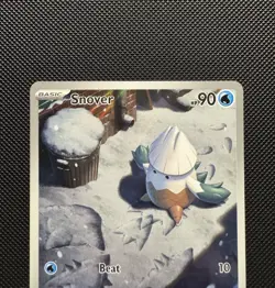 Pokemon TCG Snover 140/132 Me01: Mega Evolution Illustration Rare Near Mint - Image 2