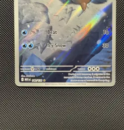 Pokemon TCG Snover 140/132 Me01: Mega Evolution Illustration Rare Near Mint - Image 3