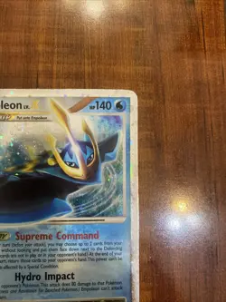 Pokemon Empoleon LV.X 120/130 Diamond & Pearl Base Holo Rare with Swirl! HP - Image 4
