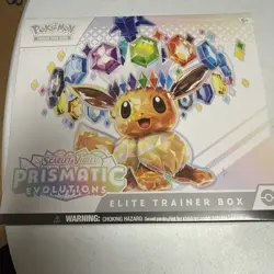 Pokemon TCG Prismatic Evolutions Elite Trainer Box ETB - Factory Sealed - Image 1