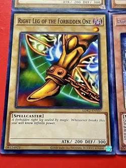 Exodia Full 5 Piece Set | LDK2 + Exodia, The Legendary Defender | YuGiOh! - Image 4