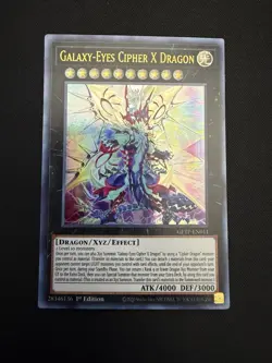 Yu-Gi-Oh! TCG Galaxy-Eyes Cipher X Dragon - Ghosts From the Past - Image 1