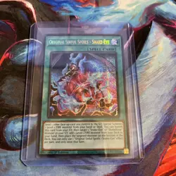 YuGiOh Spell Original Sinful Spoils - Snake-Eye MP24-EN124 Prismatic Secret Rare - Image 1