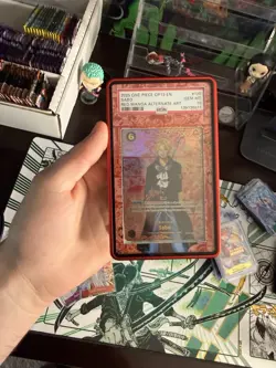 Sabo OP13-120 Carrying on His Will Secret Rare Alternate Art Foil PSA 10 - Image 1