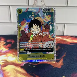 Monkey.D.Luffy OP07-109 - One Piece TCG - SR Super Rare NM English Foil - Image 1
