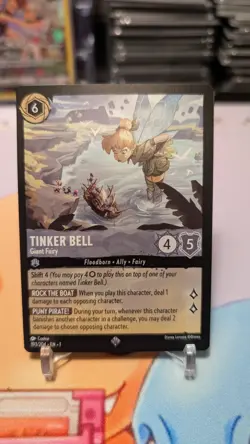 Disney Lorcana The First Chapter ~ Tinker Bell - Giant Fairy 193/204 Non Foil - Image 1