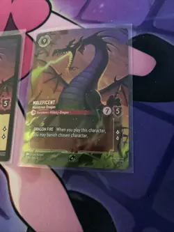 Maleficent Monstrous Dragon Store/Set Championship Disney Lorcana Promo Foil Etc - Image 5