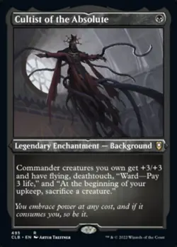 MTG Cultist of the Absolute (Foil Etched) [Commander Legends: Battle for Baldur' - Image 1